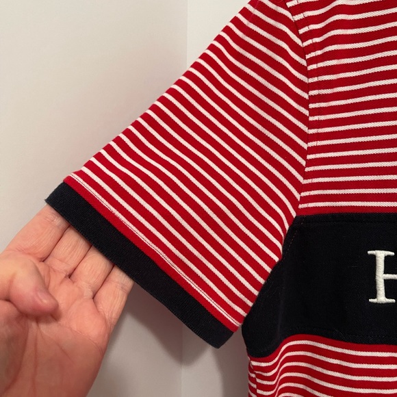 Tommy Hilfiger Custom Fit Polo Short Sleeve Shirt Size XL Embroidered Logo - Picture 4 of 9
